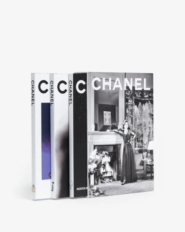 Fashion|Assouline Chanel 3-Book Slipcase (New Edition)