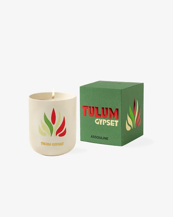 Travel From Home|Assouline Tulum Gypset - Travel From Home Candle